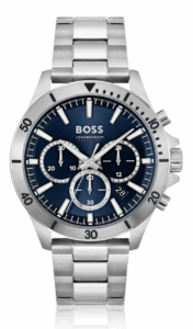 Classic metal watch, a timeless groom gift idea