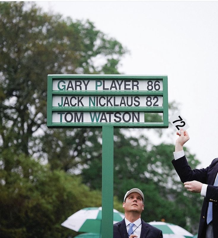 Masters leaderboard photo, golf tournament aesthetic, Augusta event inspo, bachelorette golf theme