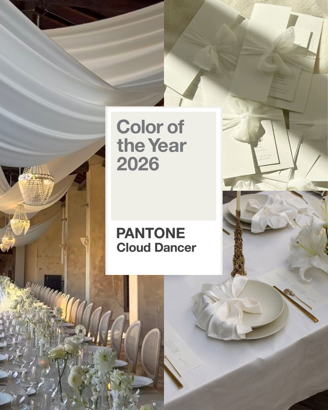 Pantone Color of the year for weddings