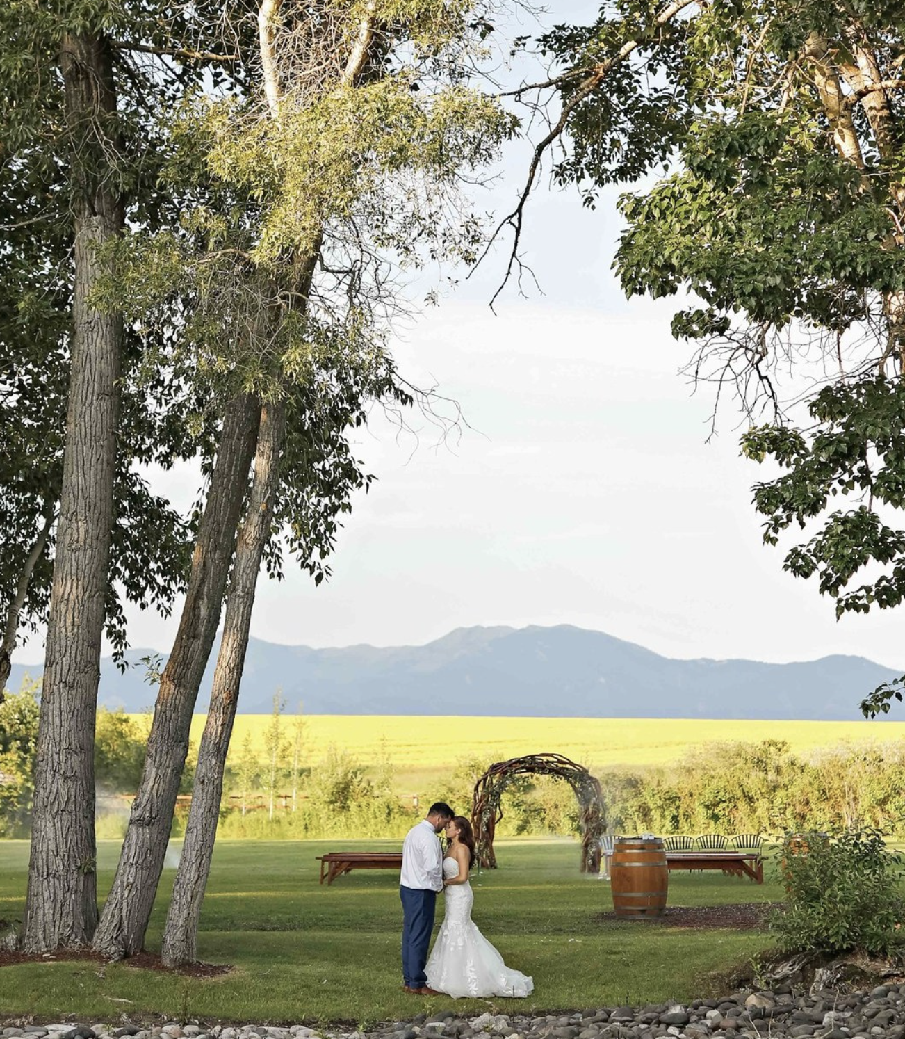 Montana ranch wedding venue