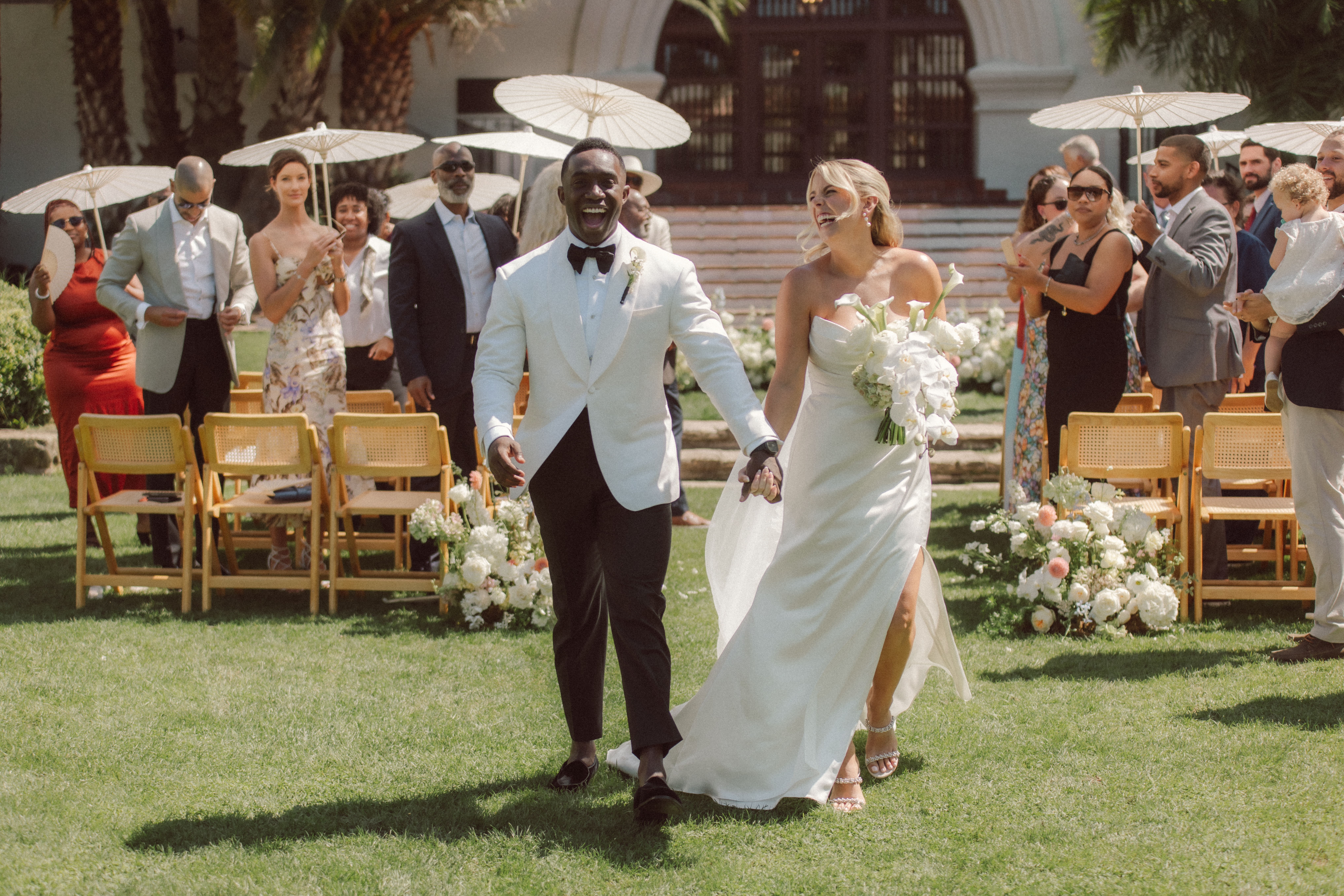 Intimate Santa Barbara Courthouse wedding