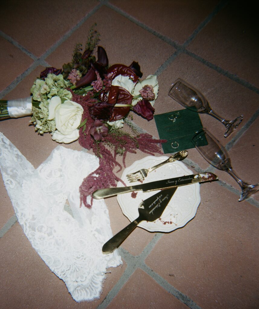 Wedding Details in Film
Los Angeles Catholic wedding 
