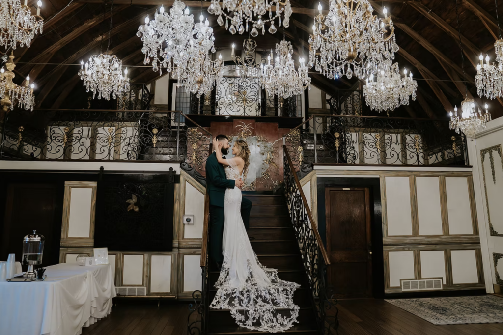 historic wedding venue Colorado, Chandelier Barn