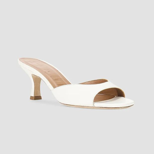Brigitte 55mm leather mules
